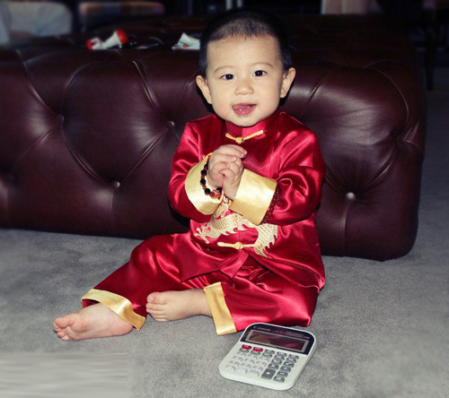 Diễn viên Hồ Tịnh khoe con trai yêu - 4