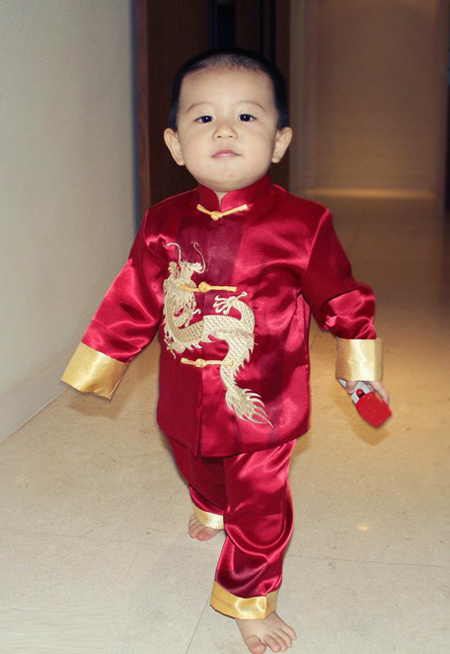 Diễn viên Hồ Tịnh khoe con trai yêu - 3