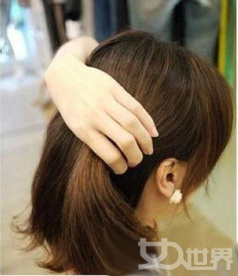 Lạ mắt với tết tóc ngắn - 1