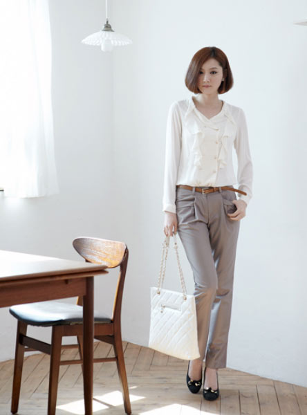 2 mẫu quần vải đẹp đón hè - 9