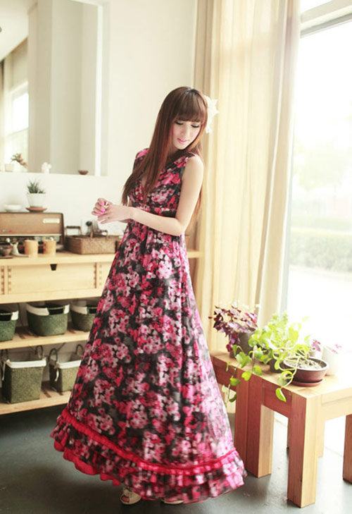 Những chiếc đầm maxi cho 'công chúa mùa hè' - 8