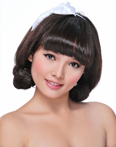 Tóc cài nơ xinh xắn và dễ thương - 4