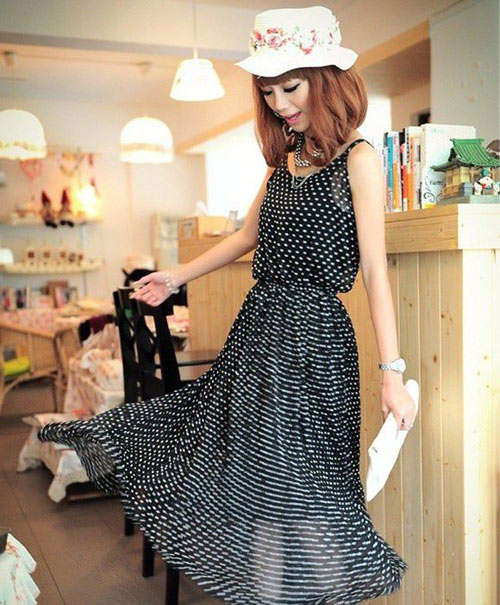 Muôn màu váy maxi đón hè - 31