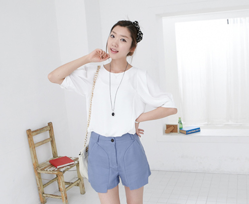 Xinh yêu với quần sooc cách điệu - 19