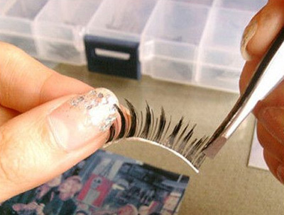 "Lột xác" với lông mi giả - 4