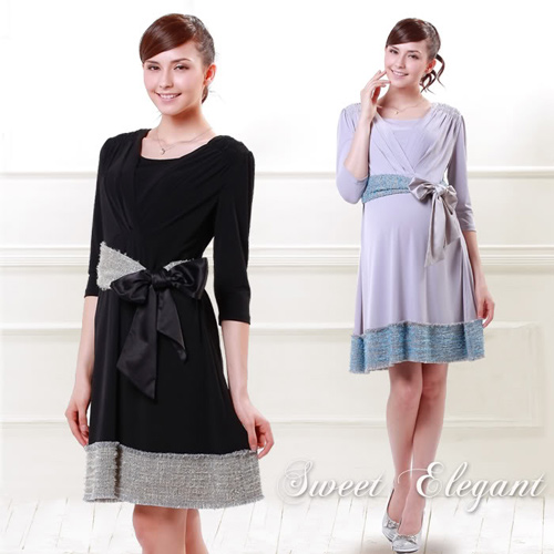 Váy cực yêu cho bà bầu công sở - 14