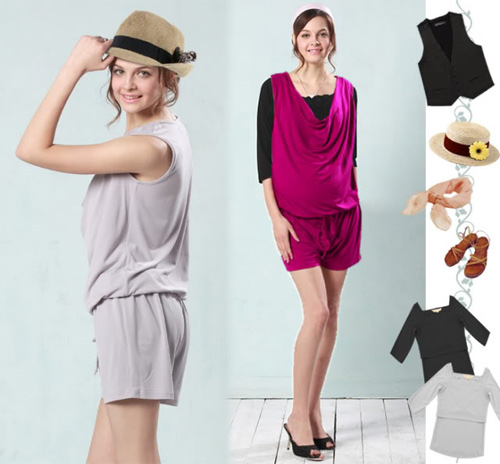 Bà bầu duyên dáng với thời trang ở nhà - 6