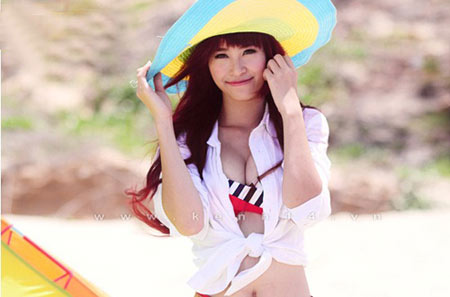 Sao Việt đẹp và xấu cùng bikini - 20