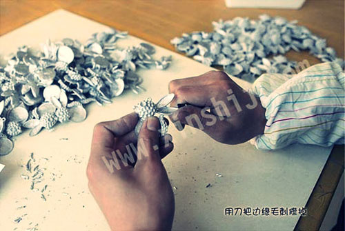 Một đôi khuyên tai 50k được làm như thế nào? - 12