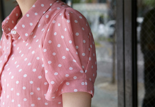 Xinh yêu cùng áo sơ mi chấm bi - 15