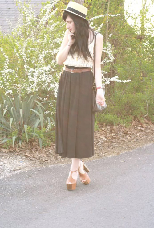 Cô nàng diện váy dài cực chất - 23