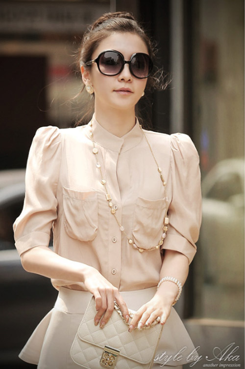 Sơ mi màu pastel: dịu dàng đến ngây lòng - 7