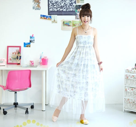 Nữ tính váy maxi mùa hè - 5