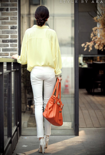 Những kết hợp tuyệt chiêu cho quần trắng - 27