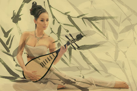 Lê Kiều Như mong manh gảy đàn - 2