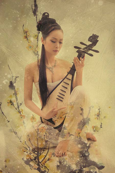 Lê Kiều Như mong manh gảy đàn - 1
