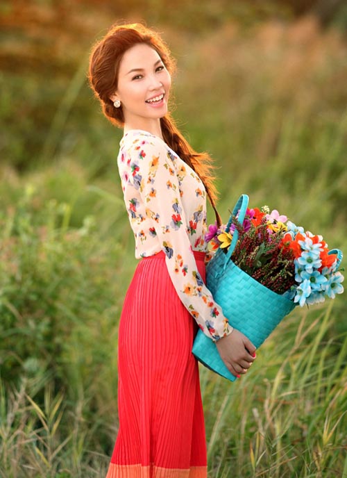 Đẹp dịu dàng như Quỳnh Thư - 1