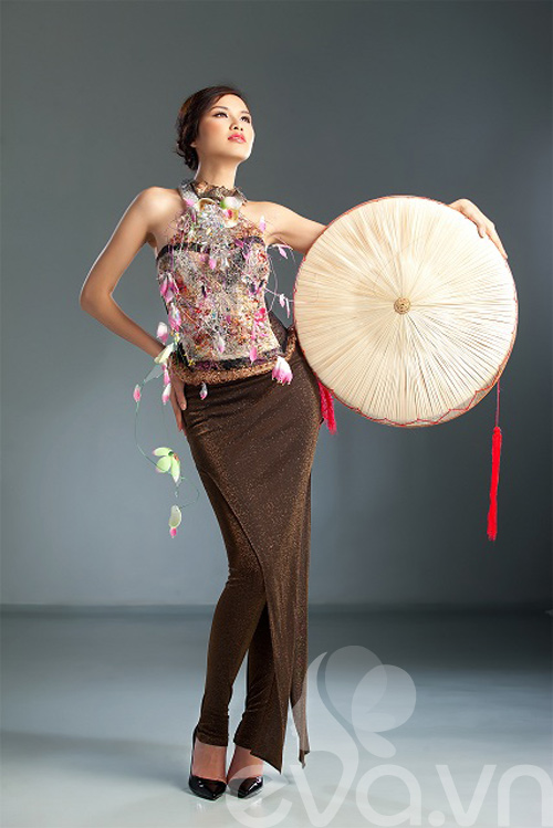 Diễm Hương khoe dáng với voan mỏng manh - 18