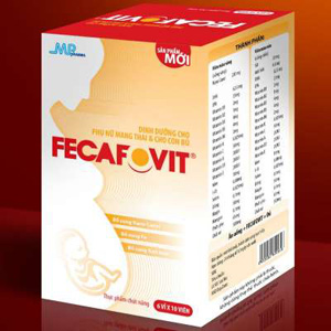 Fecavital - Bổ sung sắt tối ưu cho bà bầu - 4