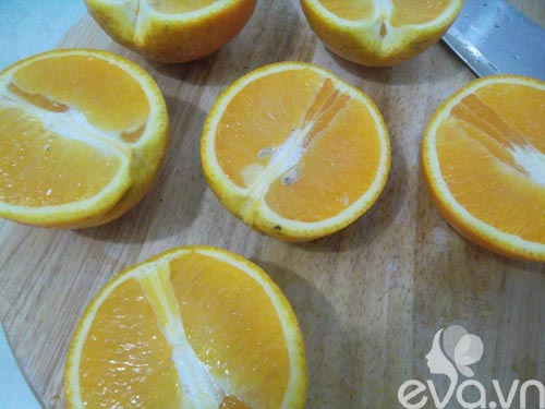 Làm thạch cam giải khát mùa hè - 9