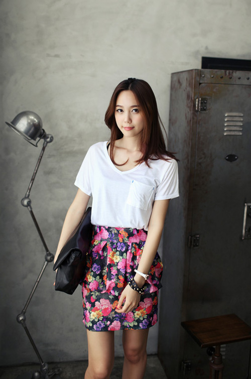 Đẹp cùng váy hoa mùa hè - 12