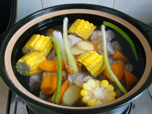 Bún sườn hầm ngô ngọt cho cuối tuần - 1