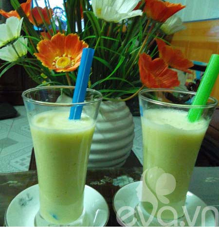 Sinh tố dưa bở mát lạnh ngày hè - 8