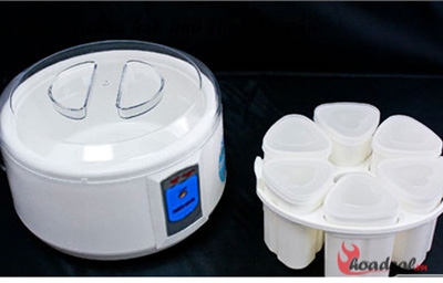 Mishushita: Máy làm sữa chua 6 cốc hình trái tim - 2