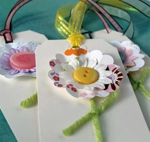 Trang trí nhà siêu "độc" bằng giấy - cúc - 10