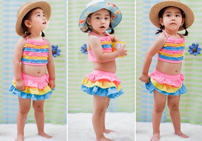 Bé yêu điệu đà với Bikini - 1