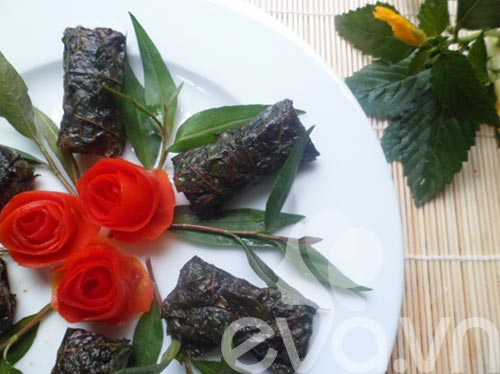 Thơm ngon cá cơm ngần cuốn lá lốt - 6