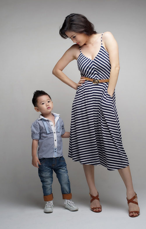 Thân Thúy Hà mãn nguyện bên con trai 3 tuổi - 7
