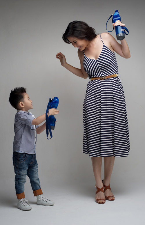 Thân Thúy Hà mãn nguyện bên con trai 3 tuổi - 5