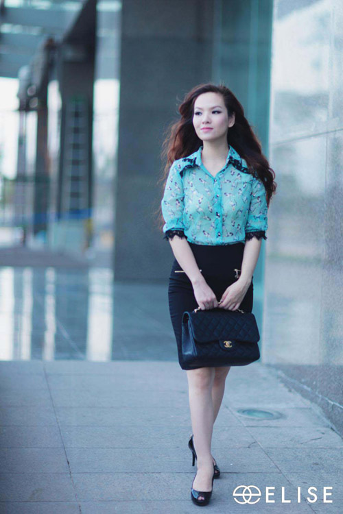 Ghi điểm bằng trang phục công sở Elise - 8