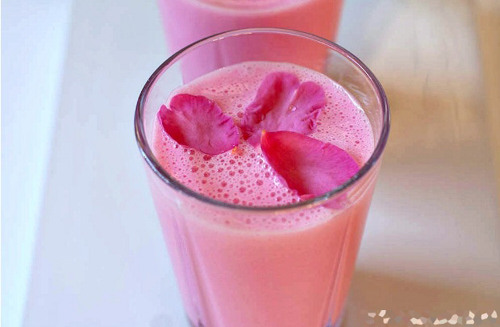 Ngọt ngào với sữa chua hoa hồng - 5