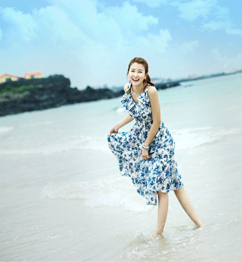 Đùi to trở nên thon gọn nhờ váy - 3