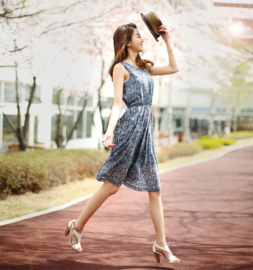 Đùi to trở nên thon gọn nhờ váy - 7