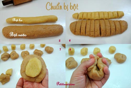 Ngọt thơm bánh bao nướng nhân xá xíu - 5