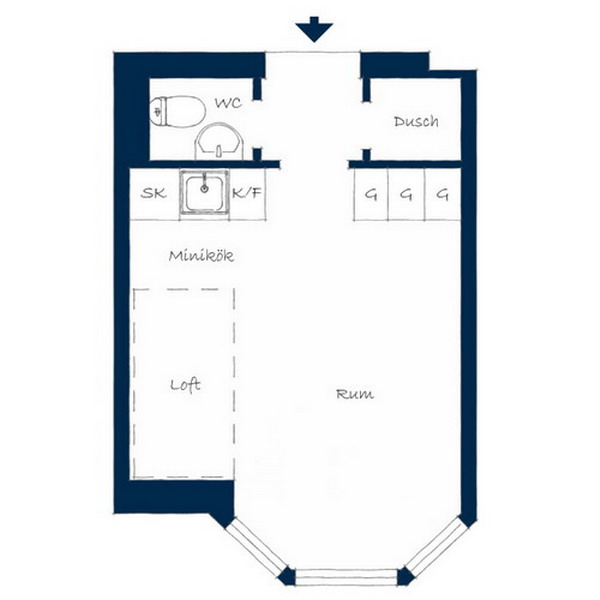 Vợ chồng em "tung hoành" trong 21m2 - 1