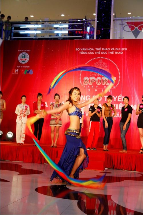Miss Sport miền Bắc: Mãn nhãn với trình diễn tài năng - 12