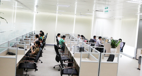 Văn phòng 24h: Tươi trẻ và sắc màu - 10