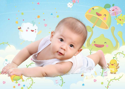 Bé trai thông minh, mắt sáng long lanh - 2