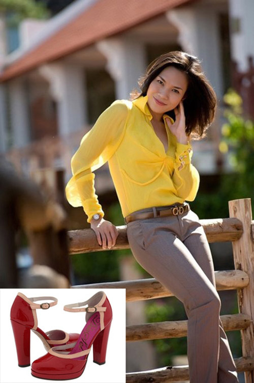 Mix đồ công sở hợp ngũ hành như sao Việt - 6