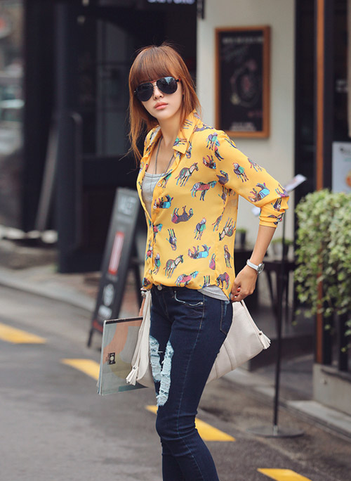 Sơ mi hoa cho cuối tuần năng động - 8