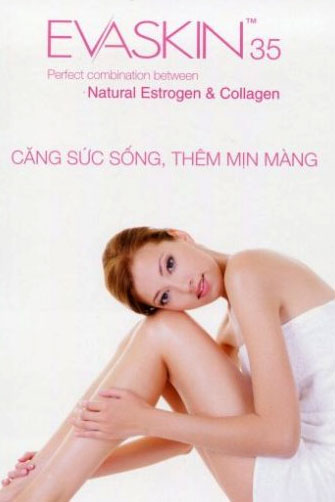 Evaskin 35 - viên uống trắng da, trị nám - 1