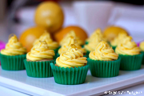 Làm bánh cupcake chanh vani cực ngon - 10