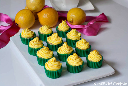 Làm bánh cupcake chanh vani cực ngon - 11
