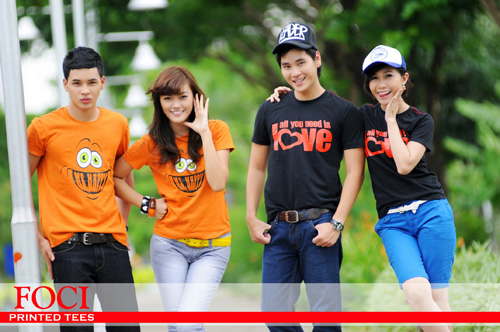 Phong cách trẻ trung cùng áo đôi Printed Tees - 2