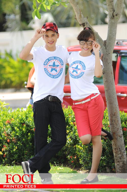 Phong cách trẻ trung cùng áo đôi Printed Tees - 4