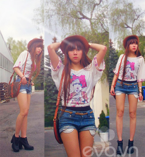 Eva Icon: Zoom BST quần sooc của blogger Việt - 9
